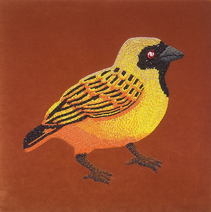 Masked Weaver by Holley Bakich