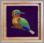Red-Throated Bee Eater by Holley Bakich