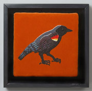 Red-wing Blackbird by Holley Bakichbl