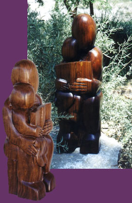 Walnut Woodcarving by Holley Bakich
