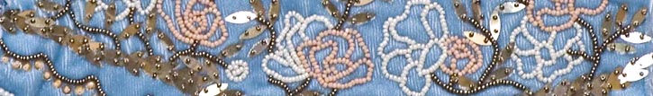 Beadwork detail by Holley Bakich copyright