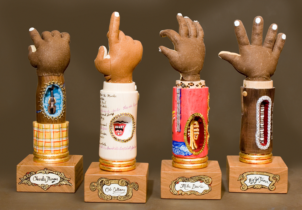 Jazz Reliquaries by Holley Bakich