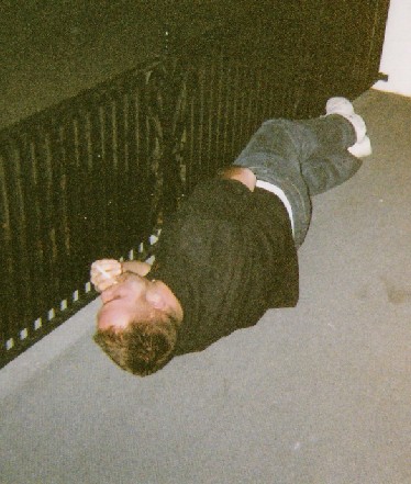 Andy on his front porch