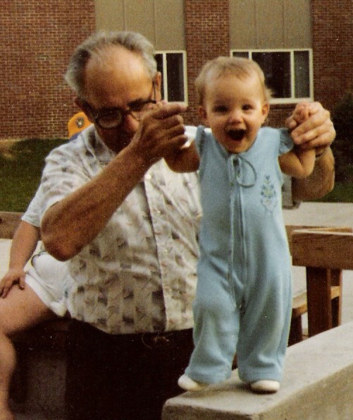 Look, Grandpa, I can walk!