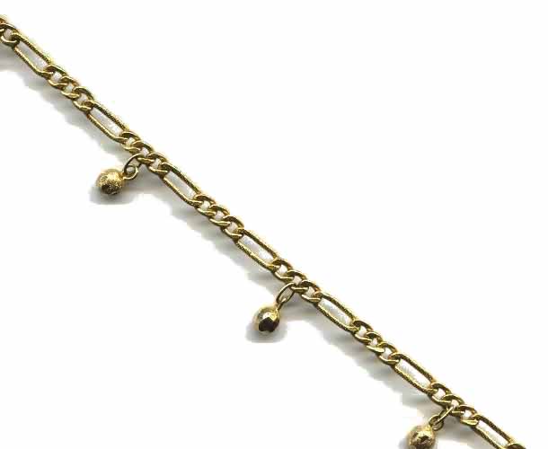 7 inch 18 karat gold bracelet