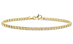 7 inch 18 karat gold bracelet