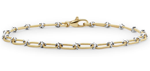 7 inch 18 karat gold bracelet