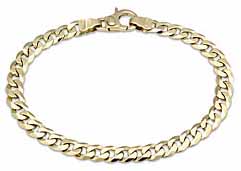 7 inch 18 karat gold bracelet