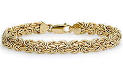 7 inch 18 karat gold bracelet