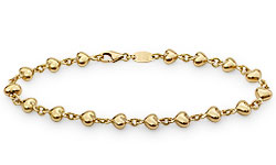 7 inch 18 karat gold bracelet