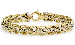 7 inch 18 karat gold bracelet