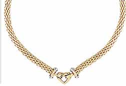 16 inch 18 karat gold necklace
