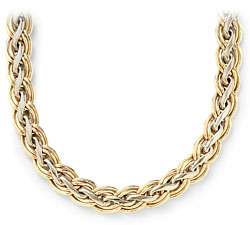 16 inch 18 karat gold necklace