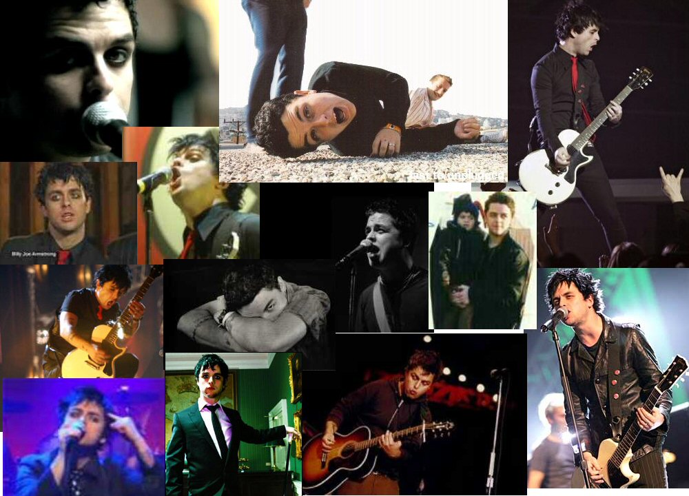 Billie Joe Armstrong Collage