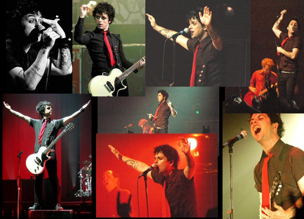 Billie Joe Armstrong Collage