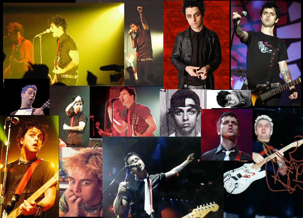 Billie Joe Armstrong Collage