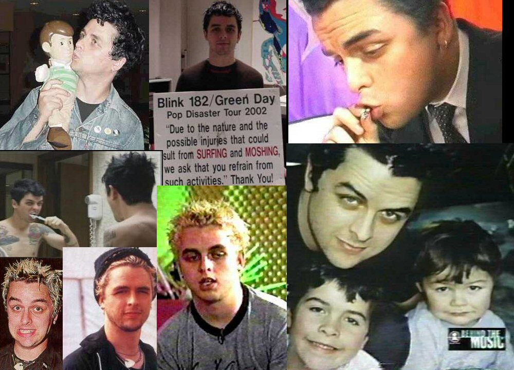 Billie Joe Armstrong Collage