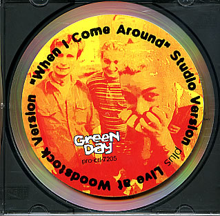 The CD for the single When I Come Around