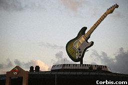 A Guitar at the Hard Rock Cafe