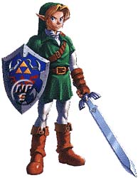 Link In His Kokiri Tunic