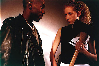 Chris (Andre Walker) and Heather (Tasha Biering)