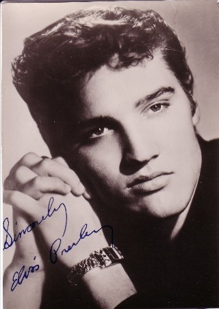 An original 50s Fan Club Photo