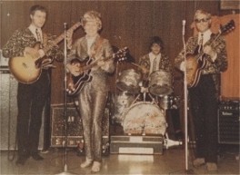 The Sutherners..Brian Rowland, Jan, Johnny Reb and Eddy Justin.
