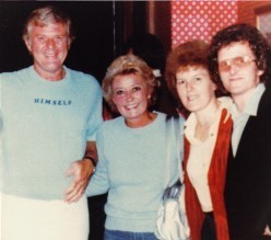 Martin Milner, Martin's wife, Jan and Tony Holly