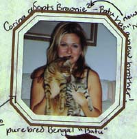 Corina and Brownie