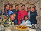 lili encima de la torta