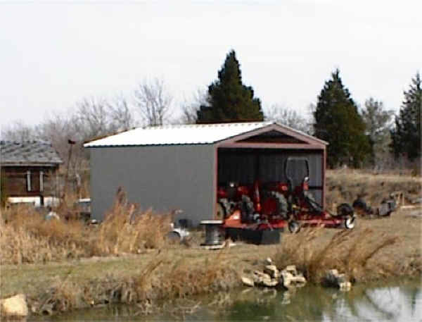 Tractor shed
