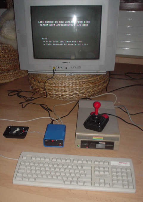DTV with 1541 and keyboard