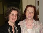 VII Simp&oacute;sio M&eacute;dico Acad&ecirc;mico de Homeopatia da Unicamp: M&iacute;rian Mansour e C&eacute;lia Barollo.