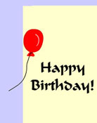 Happy Birthday Ballon