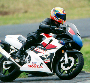 Me, coming out of Turn #2... Thanks Robie O. for the Picture!!