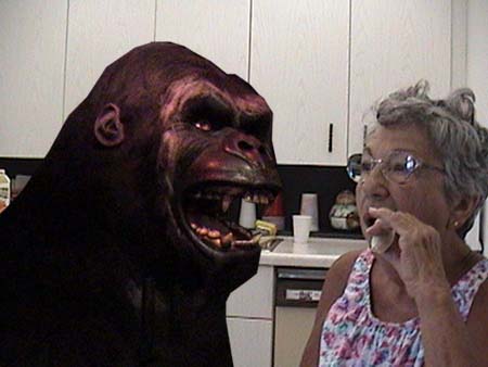 leo really wants that bananna!!!