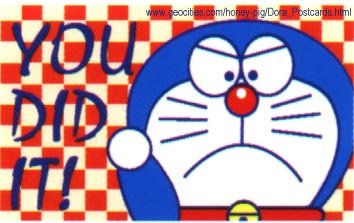 You did it