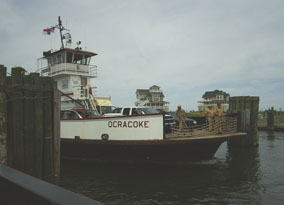 One of the Ocracoke ferries.