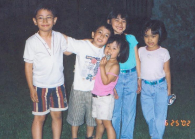 (L-R)richard,robert,nadine,beatrice and isabella