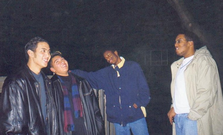 (L-R)Green, Jason, Junior, Damien - 17th birthday party