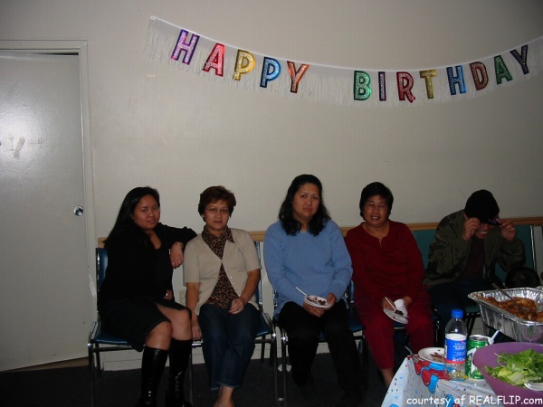 (L-R):meeh, tita susan, tita yolly, tita beng, and i have no clue who's that at the end