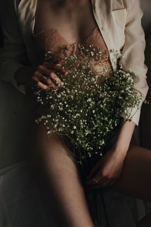 artistic flower crown