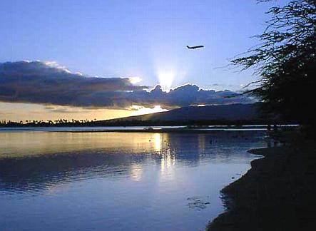 Sunset on Kaneohe Bay