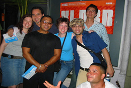 Becky, Manny, Ned, Jess, Tony, Ryan and Damon