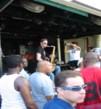 Soulfuric Saxaphone player