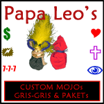 Custom mojos, gris-gris, and pakets-click for more info.