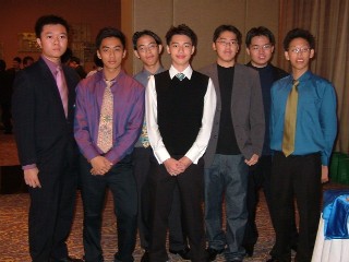 M&Y with Tristan, Jun Guang and members of the Bahasa Indonesia Club