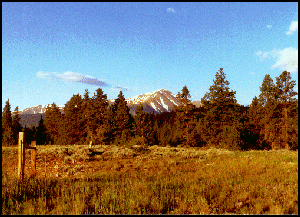 Mt. Elbert at sunrise