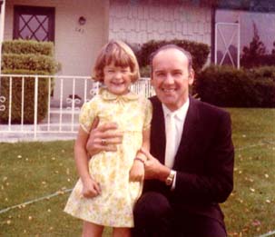 Julie with Daddy