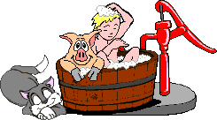 Taking A Bath